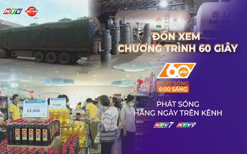 60 Giây ngày 01/02/2026 | TP. Hồ Chí Minh: Siêu thị mini 0 đồng mang Tết cho bà con khó khăn