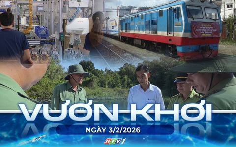 Vươn khơi - Ngày 3/2/2026 | Xuất khẩu nỗ lực chinh phục mục tiêu 550 tỉ đô la Mỹ