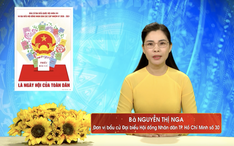 Chương trình hành động Ứng cử viên Đại biểu Hội đồng nhân dân TP. Hồ Chí Minh Khóa XI Nguyễn Thị Nga