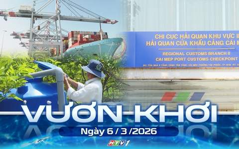 Vươn khơi - Ngày 6/3/2026 | Hiệu quả ứng dụng hệ thống tưới nước tiết kiệm trên cây trồng