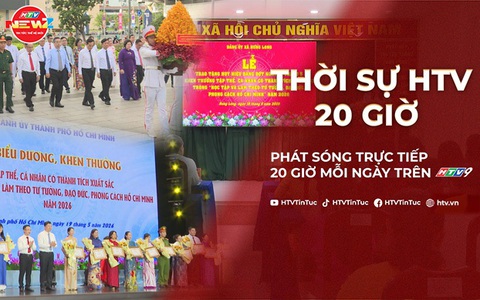 Thời sự HTV ngày 19/5/2026 | Đoàn lãnh đạo TP. Hồ Chí Minh dâng hoa kỷ niệm 136 năm ngày sinh Chủ tịch Hồ Chí Minh