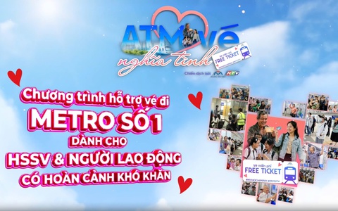 3 Bước nhận vé "ATM Vé Nghĩa Tình"