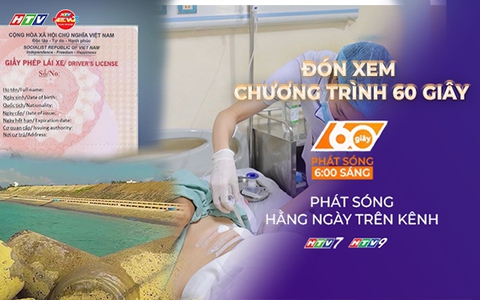 60 Giây Sáng ngày 19/6/2026 | Người dân có thể nhận bằng lái xe nhanh hơn từ 1/7/2026