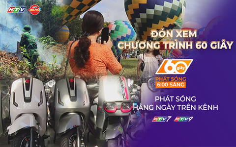 60 Giây Sáng ngày 22/6/2026 | Chung cư phải bố trí riêng khu vực để ô tô và xe máy điện