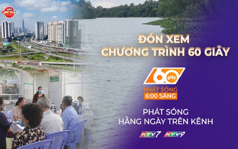 60 Giây ngày 3/6/2026 | TP. Hồ Chí Minh: Điện mặt trời mái nhà "tăng tốc"
