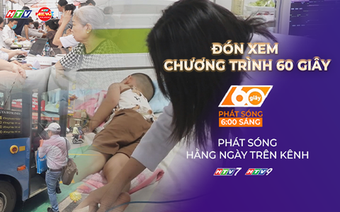 60 Giây Sáng ngày 1/7/2026 | TP. Hồ Chí Minh: Dễ nhận diện trạm xe buýt nhờ vệt sơn xanh