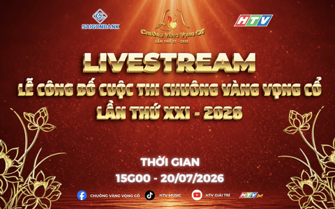 Trực tiếp: Lễ công bố Chuông vàng vọng cổ lần thứ XXI - 2026