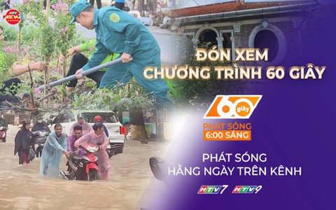 60 Giây Sáng ngày 25/7/2026 | TP. Hồ Chí Minh: Xây dựng 5.000 công trình "Thành phố muôn sắc hoa"