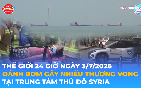 Tin Thế giới 24 Giờ ngày 3/7/2026 | Iran đưa ra yêu cầu mới đối với tàu thuyền qua eo biển Hormuz