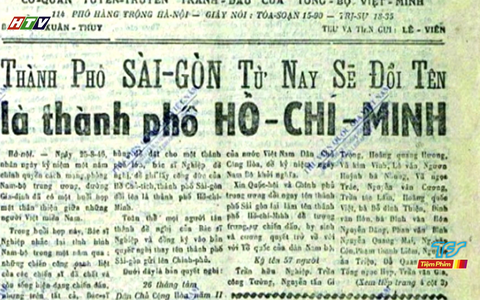 "TP. Hồ Chí Minh - Nửa thế kỷ mang tên Người" - Tập 1