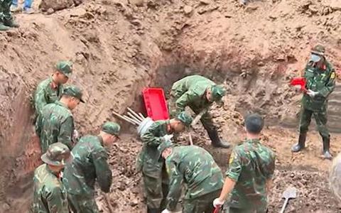 Vượt mưa vượt nắng, xuyên đêm tìm kiếm, quy tập hài cốt liệt sĩ