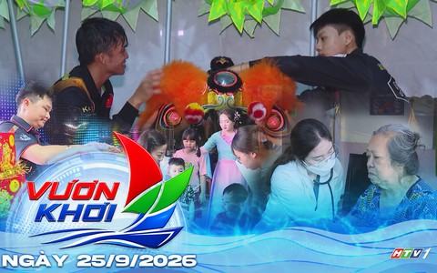 Đêm hội trăng rằm ấm áp yêu thương | Vươn Khơi - Ngày 25/9/2026