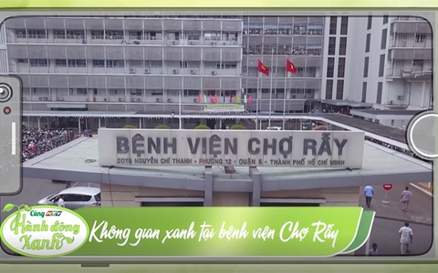 Giải nhất đợt 8: Không gian xanh tại bệnh viện Chợ Rẫy