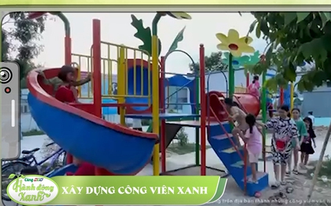 Giải nhất đợt 13: Xây dựng công viên xanh