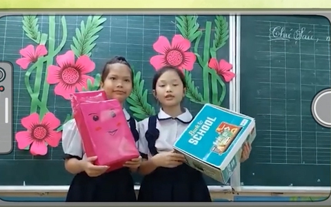 Giải nhất đợt 11: Tái chế vỏ hộp đã qua sử dụng