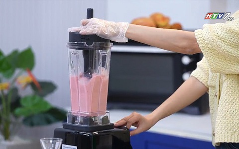 Sinh tố dâu tây - yến mạch được pha chế như thế nào?