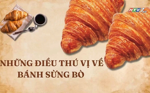 Những điều thú vị về bánh sừng bò