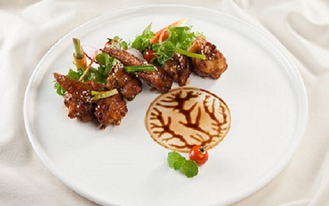 Cánh gà chiên Coca