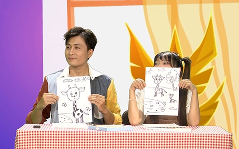 Cách vẽ hươu cao cổ