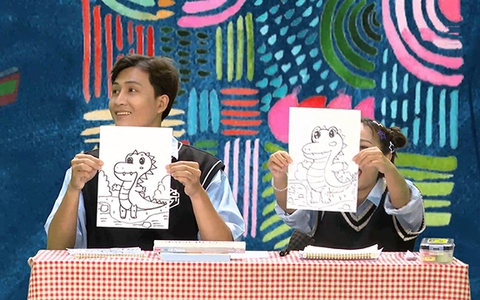 Cách vẽ con cá sấu