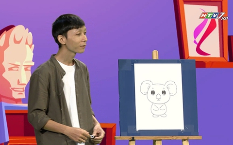 Cách vẽ gấu Koala