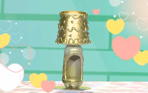 Làm đèn ngủ từ chai nhựa