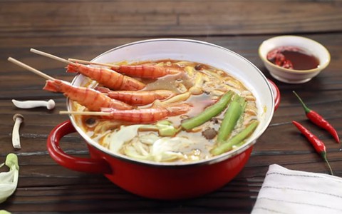 Lẩu tôm càng
