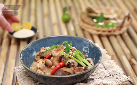 Ốc mỡ xào me