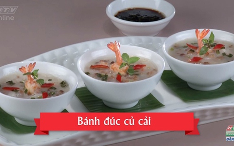 Món ngon mỗi ngày: Bánh đúc củ cải