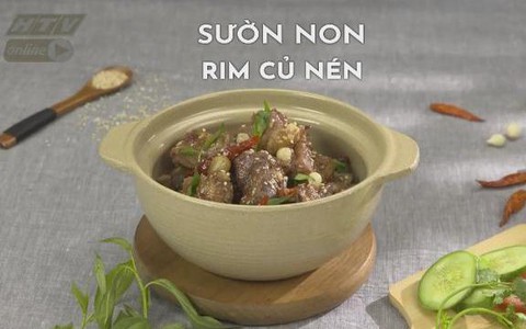 Sườn non rim củ nén