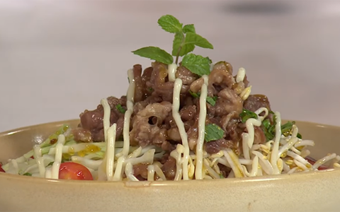 Hoa thiên lý thịt bò
