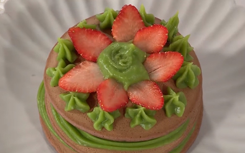 Pancake sô-cô-la trà xanh