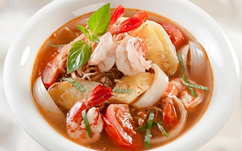Món ngon mỗi ngày: Canh tôm chua cay