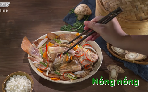 Cá hấp ngưu bàng
