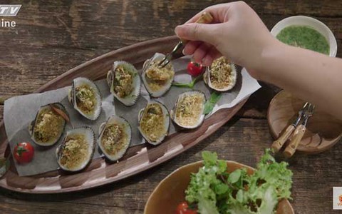 Sò lông nướng bơ tỏi