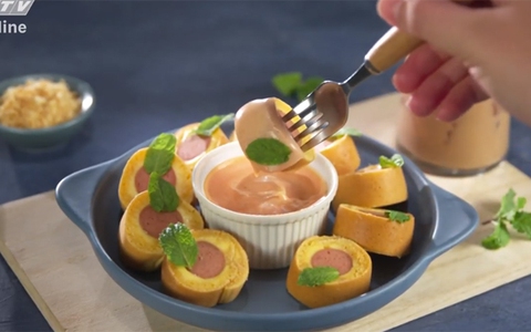 Pancake sushi