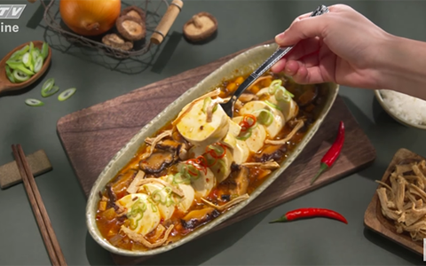 Đổi vị với đậu hũ non sốt cay