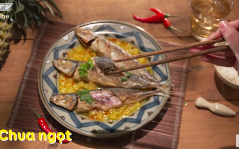 Ngon xiêu lòng với cá nục sốt thơm
