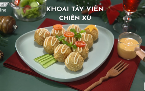 Cách làm khoai tây chiên xù ăn hoài không ngán