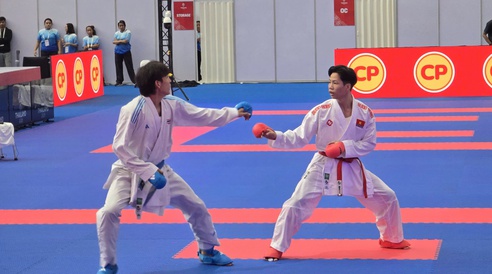 Karate Việt Nam giành 1 HCV, Khuất Hải Nam tỏa sáng
