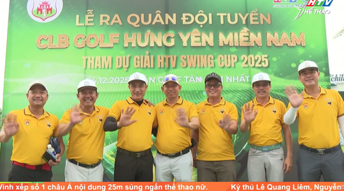 CLB Hưng Yên ra quân HTV SWING CUP 2025