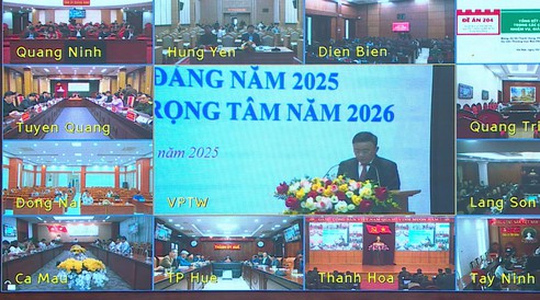 Hội nghị Tổng kết công tác chuyển đổi số năm 2025 trong các cơ quan Đảng