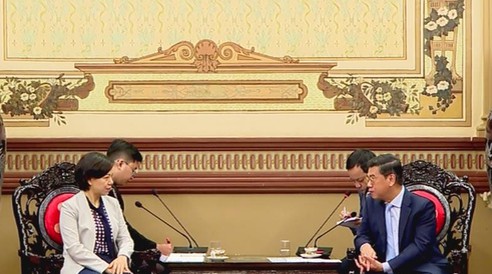 Lãnh đạo UBND TP.HCM tiếp Phó Tỉnh trưởng Chính quyền Nhân dân tỉnh Hà Nam, Trung Quốc
