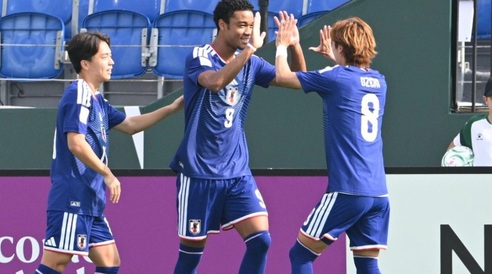 Thắng đậm U23 UAE, U23 Nhật Bản sáng cửa đoạt vé vào tứ kết giải Châu Á