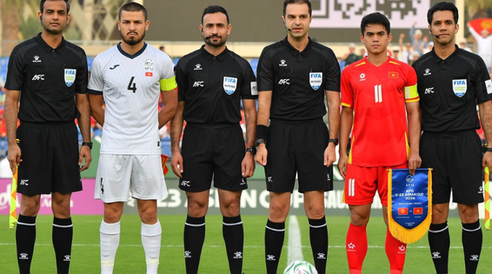 Xác định tổ trọng tài trận đấu với U23 UAE: Điềm lành cho U23 Việt Nam