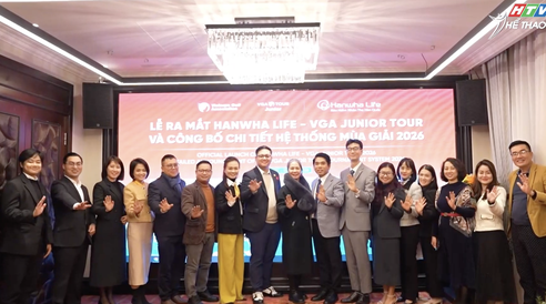 Công bố hệ thống giải golf trẻ Hanwha Life VGA Junior Tour 2026