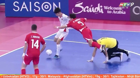 Tuyển Futsal Việt Nam chiến thắng lượt trận thứ 2 tại VCK Futsal Châu Á