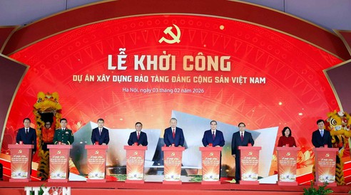 Tổng Bí thư Tô Lâm dự Lễ khởi công dự án xây dựng Bảo tàng Đảng Cộng sản Việt Nam