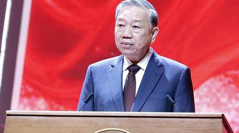 Tổng Bí thư Tô Lâm dự Lễ kỷ niệm 80 năm Ngày truyền thống lực lượng Tình báo Công an Nhân dân