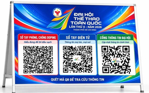 Đại hội Thể thao toàn quốc 2026: VĐV có thể bị kiểm tra doping bất cứ lúc nào